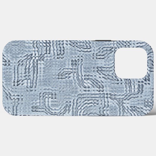 Sapphire Leaf Case-Mate iPhone Case (Achterkant (horizontaal))