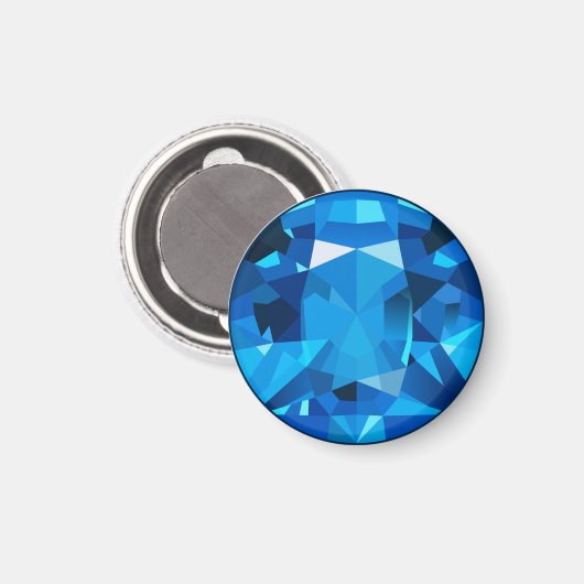Sapphire magnet magneet (Voorkant / Achterkant)