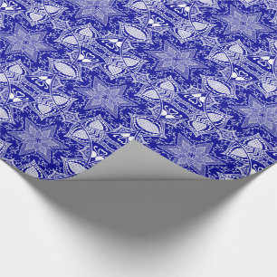 Sapphire Mandala Cadeaupapier