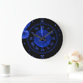Sapphire Midnight Clock Grote Klok (Huis)