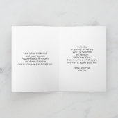 Sapphire Personalized 65th Wedding Jubileum Kaart (Binnen)