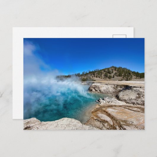Sapphire Pool Parc national Yellowstone Carte post (Devant / Derrière)