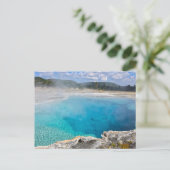 Sapphire Pool, Yellowstone National Park Briefkaart (Staand voorkant)