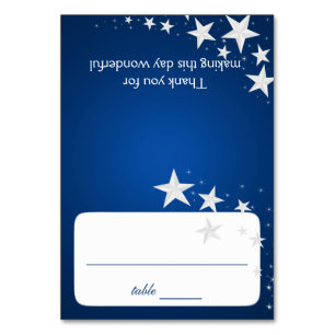 Sapphire Stars Zitplaatsen Kaart