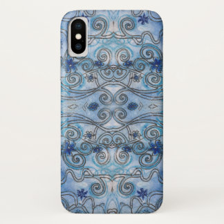 Sapphire Swirls design sur un coque iphone