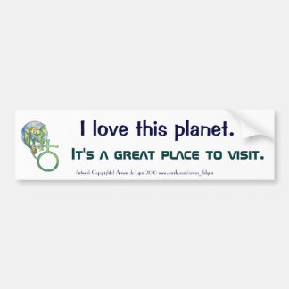 Sapphire Terra Bumpersticker