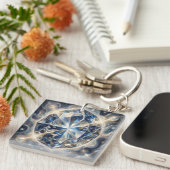 Sapphire – The Stone of Truth and Wisdom´3 Sleutelhanger (Voorkant Rechts)