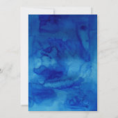 Sapphire Tide Cocktail Party Invitation (Dos)