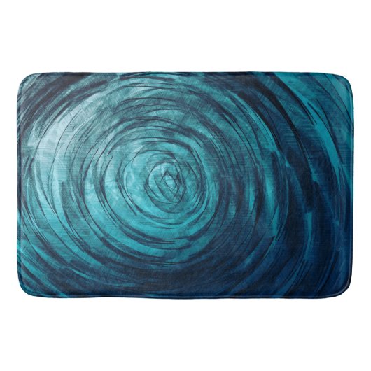 Sapphire Vortex - Bath Mat (Voorkant)