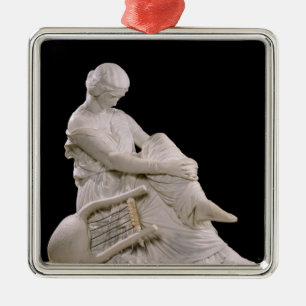 Sappho, 1852 metalen ornament