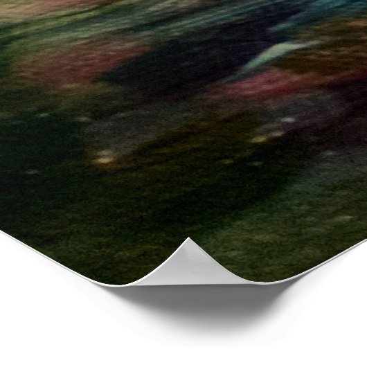 Sappho and her Lydian lyre Poster (Hoek)