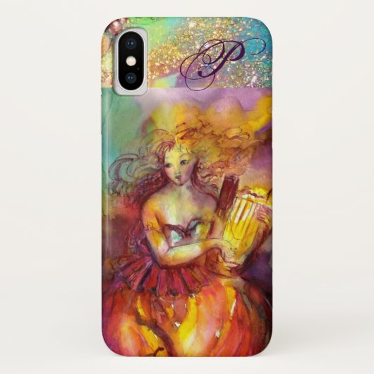 SAPPHO, DANCE, MUZIEK EN POETRY MONOGRAM Case-Mate iPhone CASE (Achterkant)