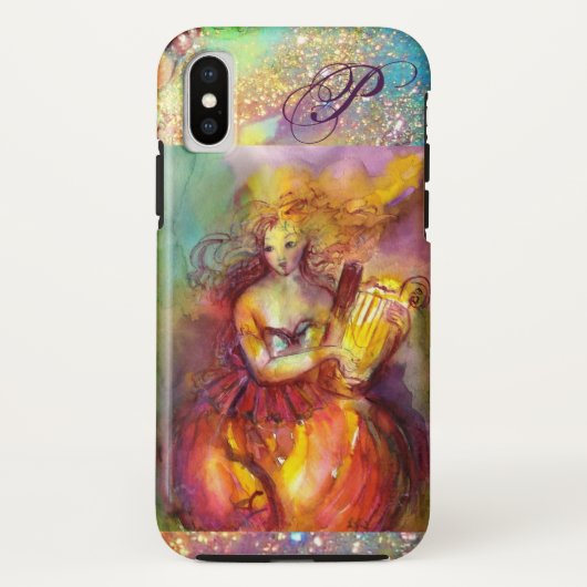 SAPPHO, DANCE, MUZIEK EN POETRY MONOGRAM Case-Mate iPhone CASE (Achterkant)