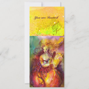 SAPPHO ,DANS ,MUZIEK EN POEZIE, Gouden Glitters Kaart