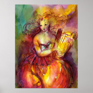 SAPPHO ,DANS, MUZIEK EN POËZIE POSTER