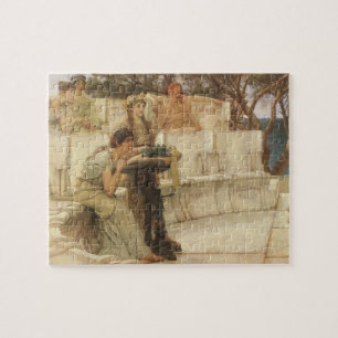 Sappho en Alcaeus door Sir Lawrence Alma Tadema Legpuzzel