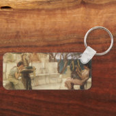 Sappho en Alcaeus door Sir Lawrence Alma Tadema Sleutelhanger (Voorkant)