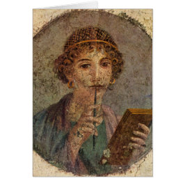 Sappho (Pompeii fresco)