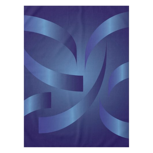 sappierlinten tafelkleed (Voorkant)