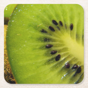 Sappig Groen Fruitig Kiwi Onderzetter