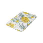 Sappige ananas: helder  motief. badmat (Gekanteld)