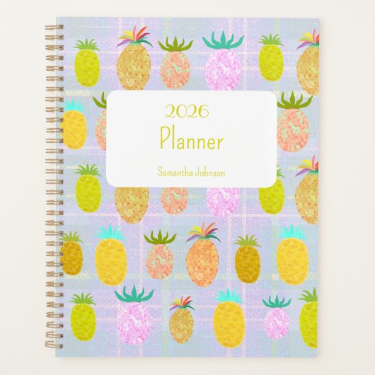 Sappige Ananas Planner (Voorkant)