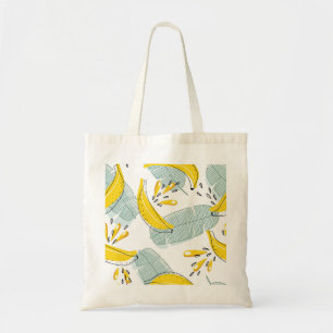 Sappige Bananen Helder  Patroon Tote Bag