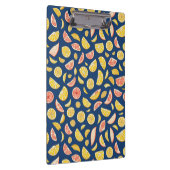 Sappige citroenen en sinaasappels klembord (Rechts)