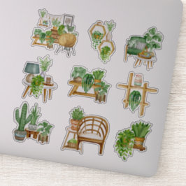 Sappige en Rotan op maat gemaakte vinyl sticker