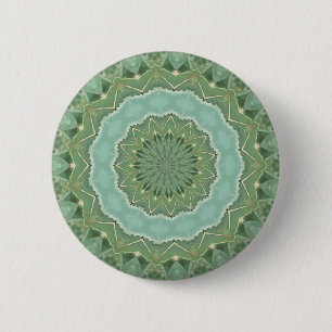 Sappige Mandala Ronde Button 5,7 Cm