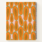 sappige papaja notitieboek (Achterkant)