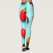 SAPPIGE RODE LYCHEE LEGGINGS (Achterkant)