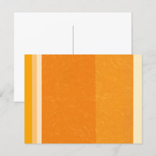 Sappige Sinaasappel Fruit Schijf Kleuren Briefkaart