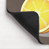 Sappige Sinaasappels leuk fruit Muismat (Hoek)