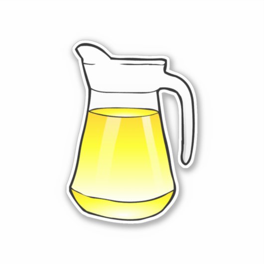 Sapsap met limonade sticker (Voorkant)