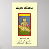 Sapta Chakra - poster / imprimer (Devant)