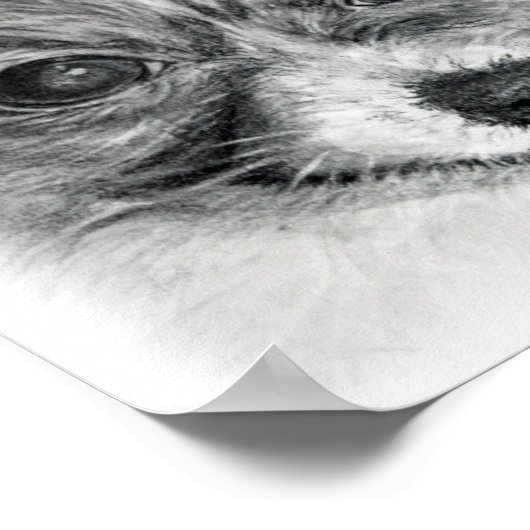 Sara Drawing Poster (Hoek)