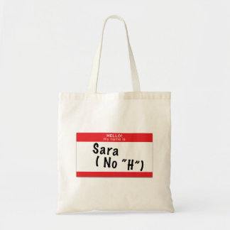 Sara No H Canvas tas