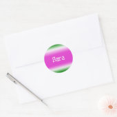 Sara Ronde Sticker (Envelop)