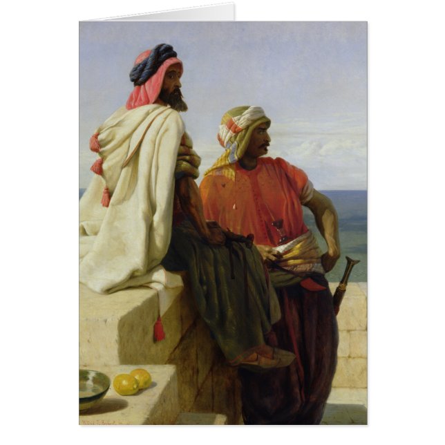 Saracens devant leur position, 1864 (Devant)