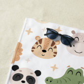 Sarafi Jungle animal Plage serviette (En situation)