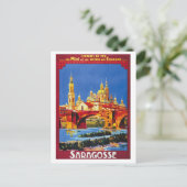 Saragosse, Espagne, ville, carte postale voyage vi (Debout devant)