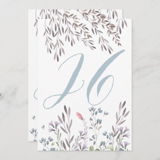 Sarah - 26 kaart (Voorkant / Achterkant)