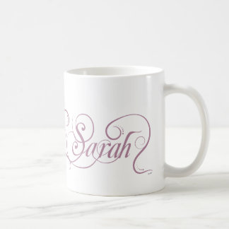 Sarah - aangepaste naam koffiemok