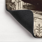 Sarah Bernhardt (1844-1923) als Hamlet in 1899 Muismat (Hoek)