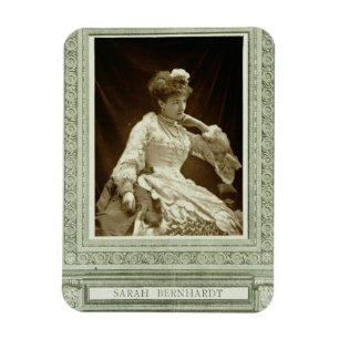 Sarah Bernhardt (1844-1923), van 'Galerie Contemp Magneet