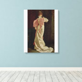 Sarah Bernhardt Canvas Afdruk (Insitu (Houten vloer))