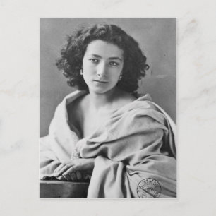 Sarah Bernhardt in costume, c.1860 Briefkaart