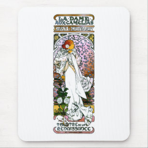 Sarah Bernhardt, La Dame aux Camélias, Mucha Fine Muismat