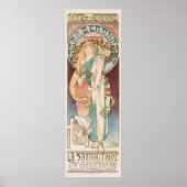Sarah Bernhardt Le Samaritaine Art Nouveau Mucha Poster (Voorkant)